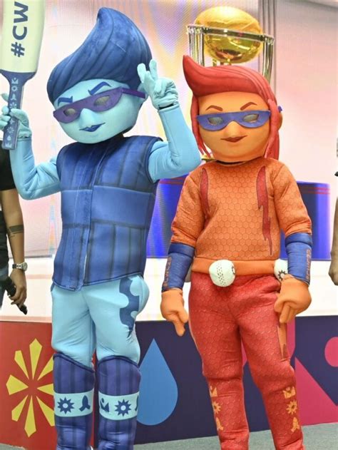 Meet the Two Mascots of 2023 ODI World Cup in India