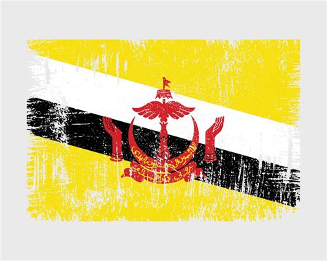 Brunei Flag Vector 10830975 Vector Art at Vecteezy