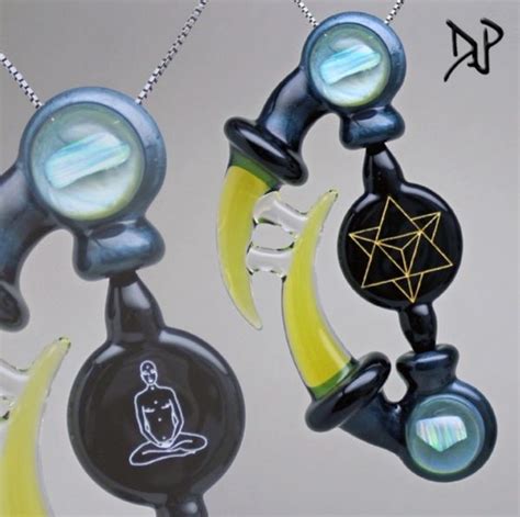 Merkabah Meditation Spinner (by Dan P) Pendant | Rolling High forever Rolling High