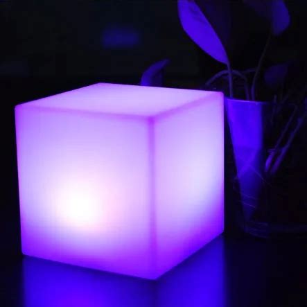 2019 Newly Rechargeable Waterproof Color Change Led Cube Desk Lamp With Usb Port - Buy Color Led ...