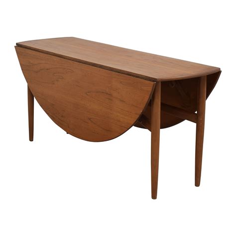 54% OFF - Danish Modern Drop Leaf Dining Table / Tables | Drop leaf ...