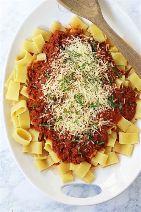 Beef Bolognese Sauce – Modern Honey