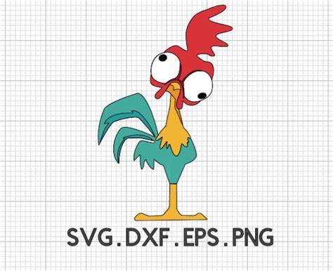 Hei Hei Svg Chicken Svg Rooster Svg Moana Svg Hei Hei Png - Etsy Finland