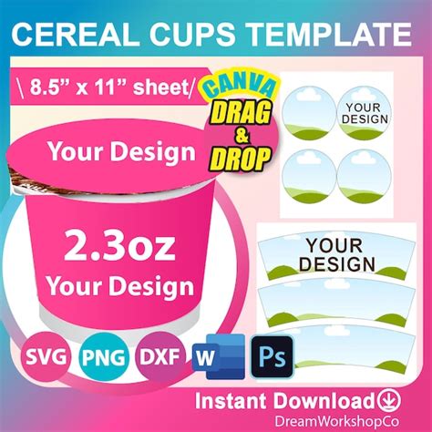 Cereal Cup - Etsy
