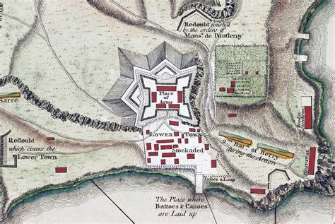 Fort Ticonderoga Map | American Battlefield Trust