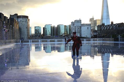 Tower of London ice rink opens for Christmas on 1,000-year-old moat ...