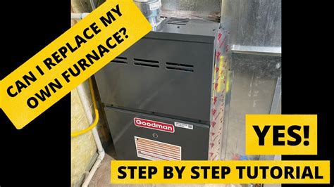 How To Replace A Gas Furnace -Start To Finish- - YouTube