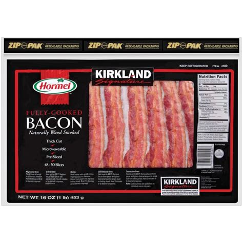 Hormel Pre Cooked Bacon Nutrition Facts – Besto Blog