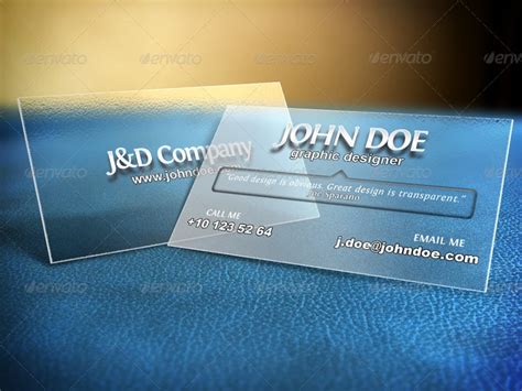 Plastic Business Card Design - Home Design Ideas