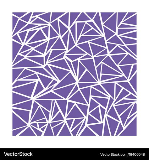 Abstract purple geometric and triangle patterns Vector Image