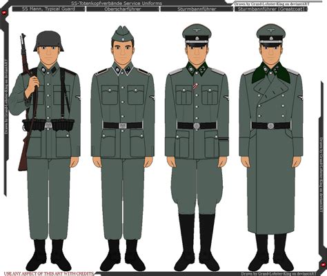 SS-Totenkopfverbande Uniforms by Grand-Lobster-King on DeviantArt