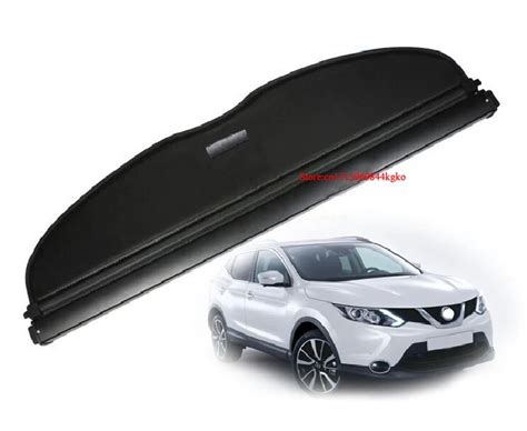 HOT Fit For nissan qashqai J11 2014 2016 cargo blind cover parcel shelf shade trunk liner screen ...