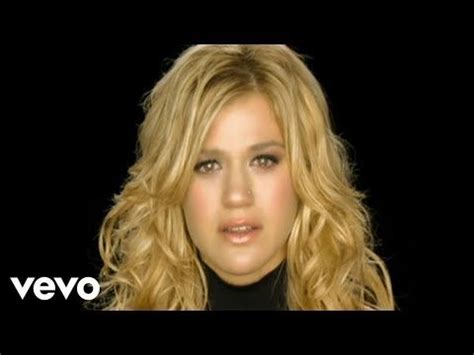 Kelly Clarkson - Because Of You (Official Video) - YouTube | Kelly ...