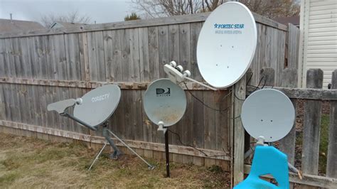 DirecTV satellite dish installation - YouTube