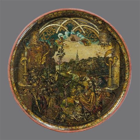 Hans of Landshut | Dish with Abraham and Melchizedek | South German | The Metropolitan Museum of Art