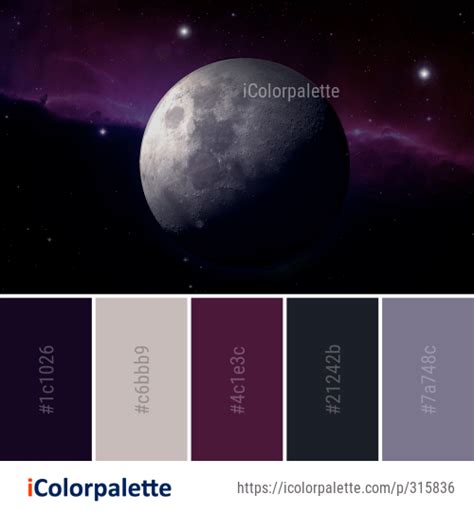 161 Outer Space Color Palette ideas in 2020 | iColorpalette | Paletas de colores, Colores de los ...