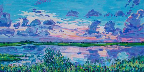 St. Augustine Sunset original painting – HeatherNagyArt