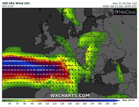 An intense windstorm will develop over the Bay of Biscay and north ...