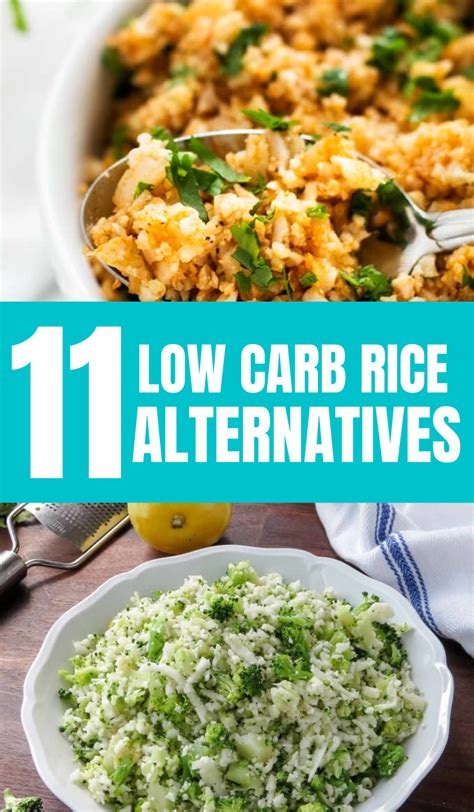 Low Carb Rice Alternatives That Taste Great | Low carb rice, Healthy rice alternative, Low carb ...