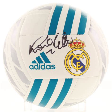 Ronaldo Signed Real Madrid Logo Soccer Ball (Beckett COA) | Pristine ...