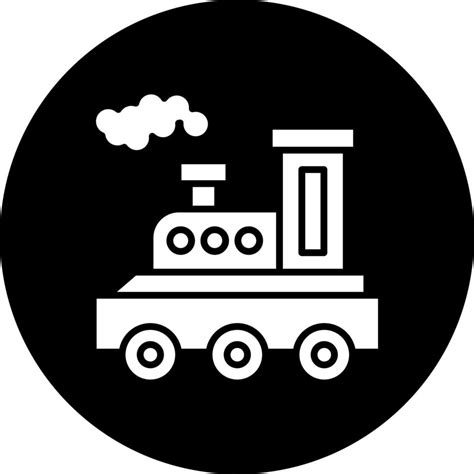 Steam Train Vector Icon Style 22619250 Vector Art at Vecteezy