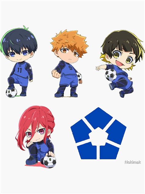 "Blue lock Team Z Stickers" Sticker by Nokimak | Redbubble