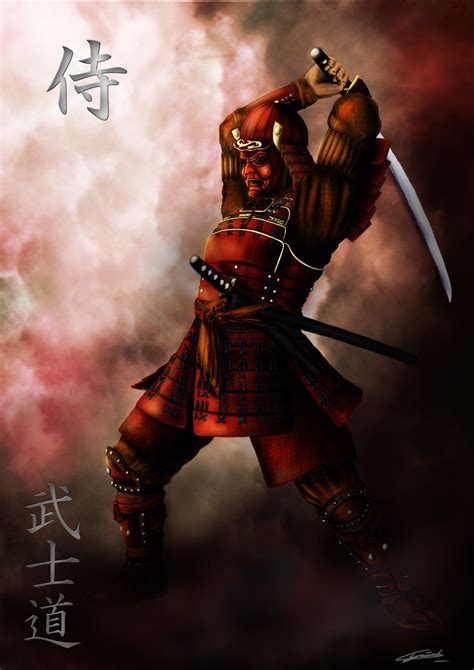 ArtStation - The Red Samurai | Artworks