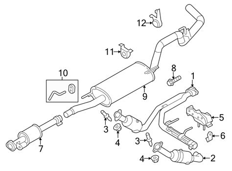 2012 Ford F150 Exhaust System Diagram