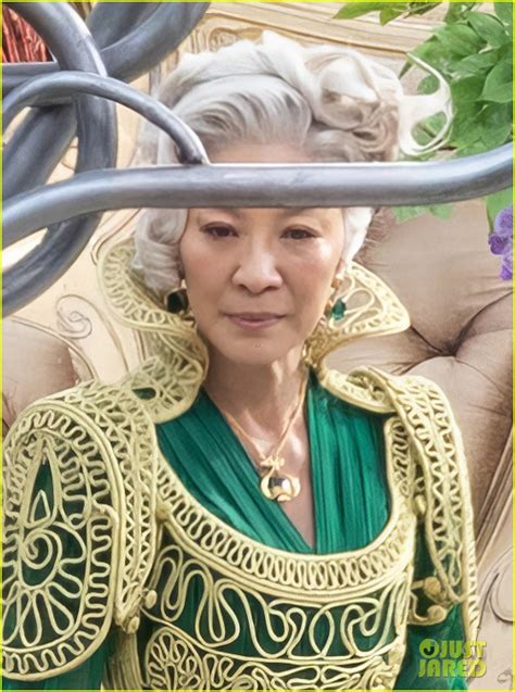 Michelle Yeoh Spotted as Madame Morrible on 'Wicked' Set for First Time, Films Scene with Ariana ...