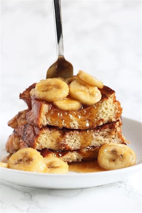 Bananas Foster French Toast - Handle the Heat