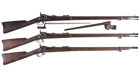 Three U.S. Springfield Model 1873 Trapdoor Rifles | Rock Island Auction