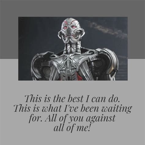 Ultron Quotes 7 | QuoteReel