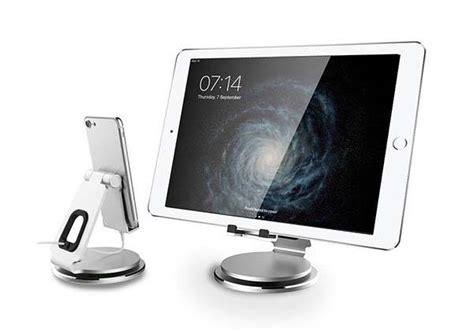 Anypro 360-Degree Rotating Aluminum Universal Tablet Stand | Gadgetsin