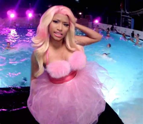 Nicki Minaj on the music video picture of Beauty And The Beat ft ...