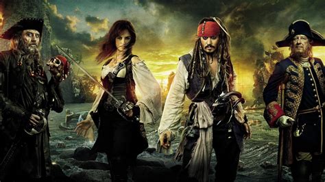 movies, Pirates Of The Caribbean: On Stranger Tides, Jack Sparrow, Johnny Depp, Penelope Cruz ...