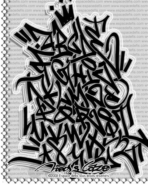 Tag Graffiti Alphabet BlackBooks by Noose Cazo || Graffiti Tutorial