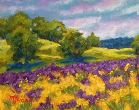 Texas Wildflowers 8" X 10" unframed painting by MJErardFineArt on Etsy | Texas art, Painting ...