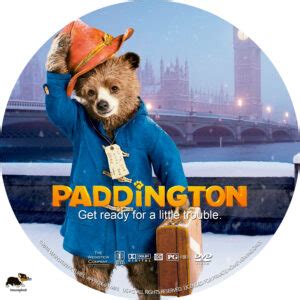 Paddington dvd cover & label (2015) R1 Custom