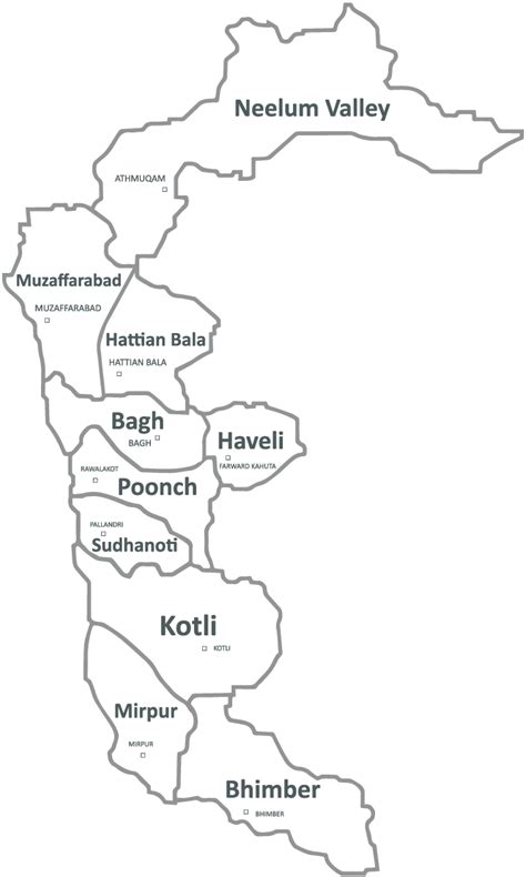 AZAD JAMMU & KASHMIR MAP | Download Scientific Diagram