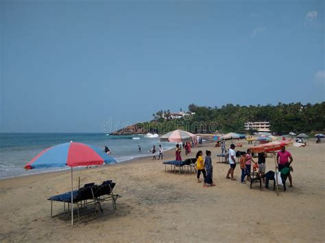 Kovalam Beach, Thiruvananthapuram, Kerala, Seascape View Editorial ...