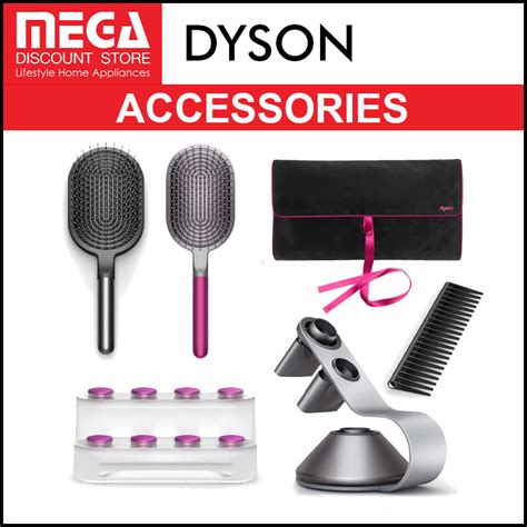 DYSON HAIR ACCESSORIES (BRUSH, COMB, DISPLAY STAND, POUCH) | Shopee Singapore