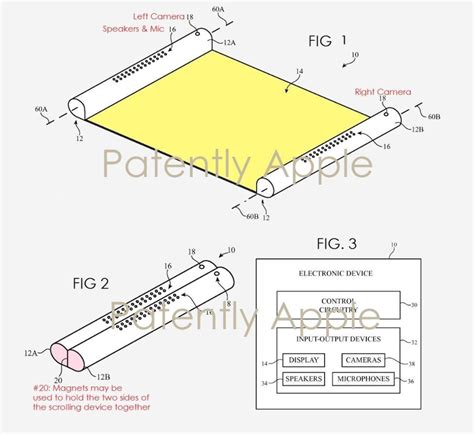 Apple's Foldable Phone Patent Borrows Samsung's Galaxy X Design