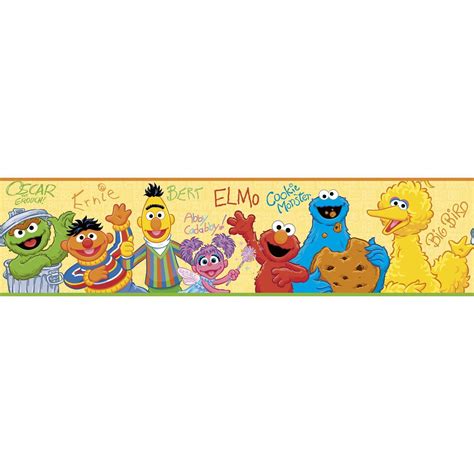 Sesame Street Border Clip Art