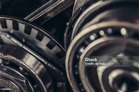 Cvt Gearbox Repair Closeup Stock Photo - Download Image Now - Auto Repair Shop, Ball Bearing ...