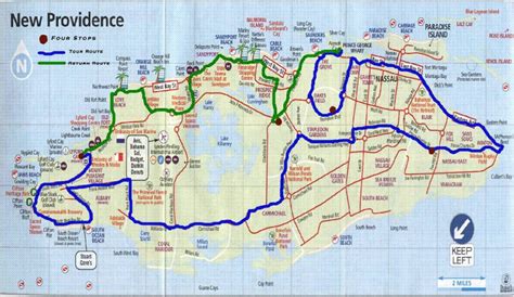 Tourist Map Of Nassau Bahamas - Maps For You