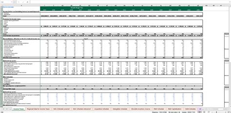 Fixed Asset Schedule - Excel Model Template - Eloquens