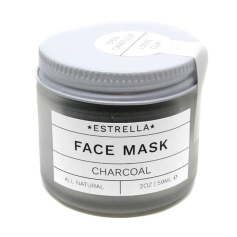 Charcoal Face Mask – Estrella Soap