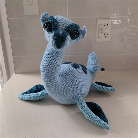 Hand Crocheted Loch Ness Monster | Myths Monster Legend