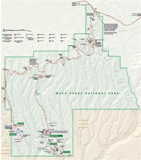 Mesa Verde Location & Map - DesertUSA