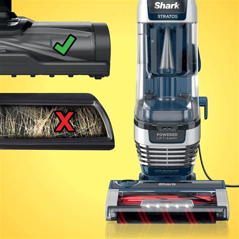 Shark Stratos Upright Vacuum with DuoClean PowerFins HairPro, Self-Cleaning Brushroll, Odor ...